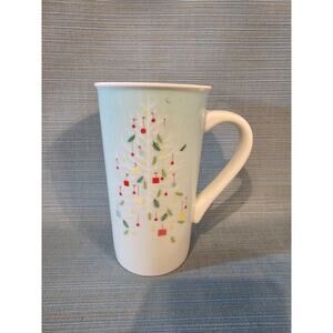 Starbucks 2019 Coffee Mug Cup Christmas Tree Holiday Tall 16oz Light Blue